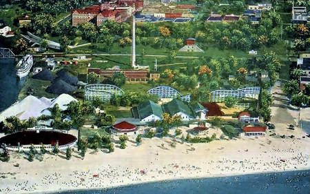 Silver Beach Amusement Park - Drawing (newer photo)